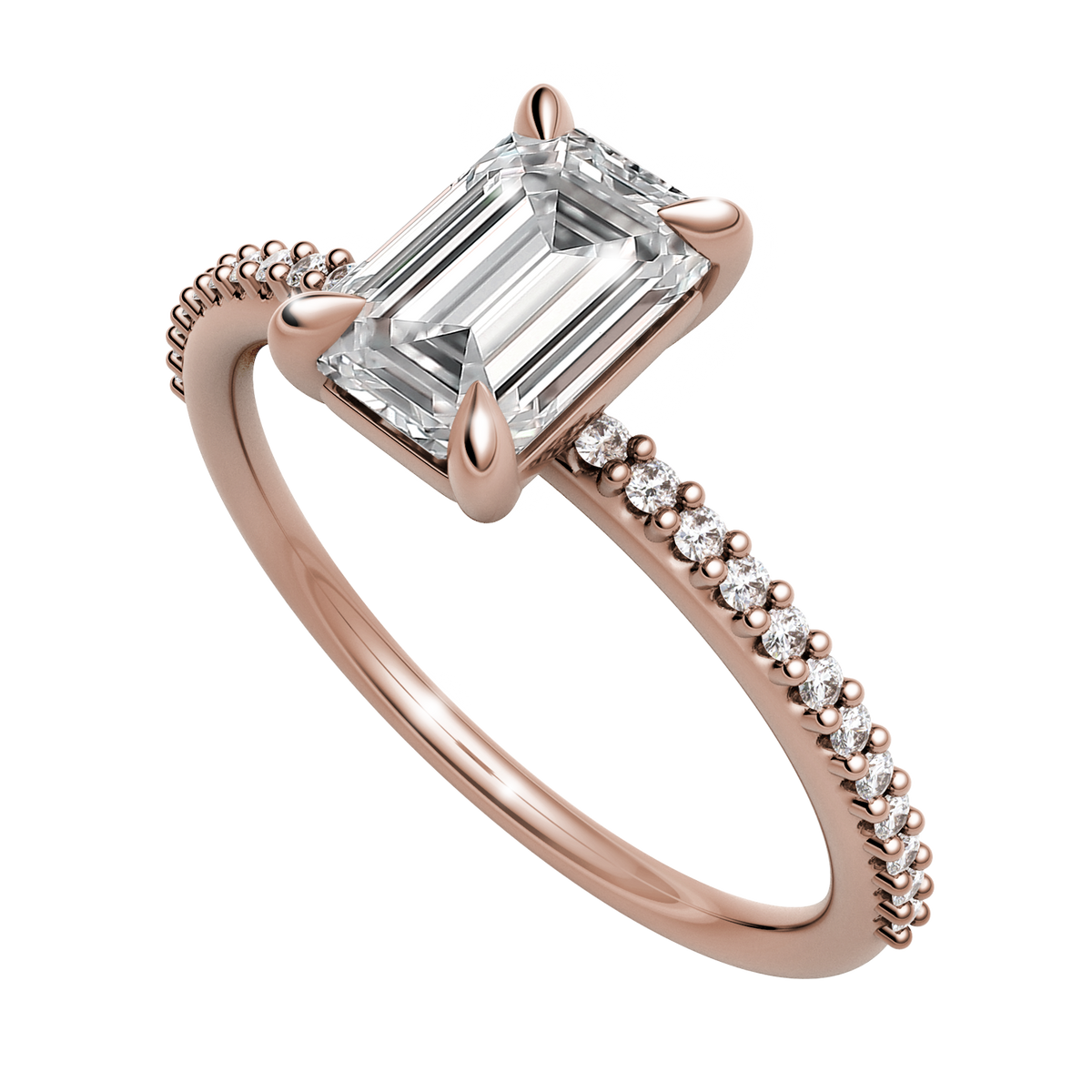 Signature Skinny™ Half Pavé – Ring Artisan