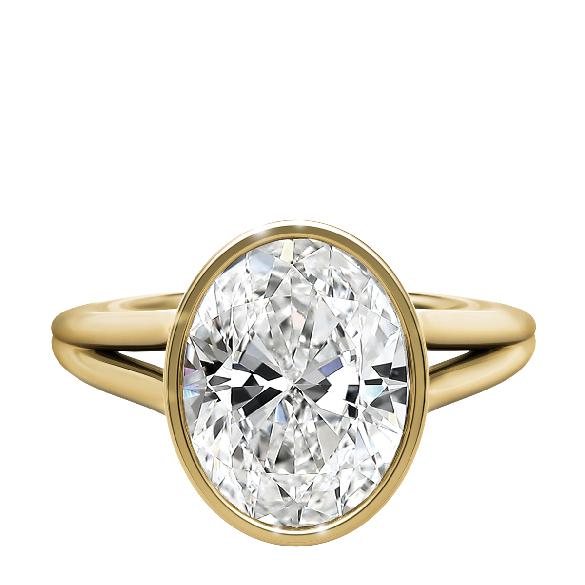 Signature Skinny™ Bezel Split Shank – Ring Artisan